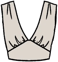 Plunging Neckline Bodice from Dressmaker