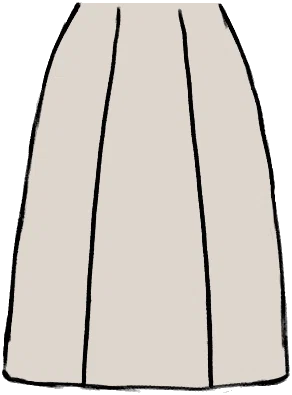Princess Skirt from Dressmaker