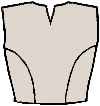 Split Crew Bodice from Dressmaker
