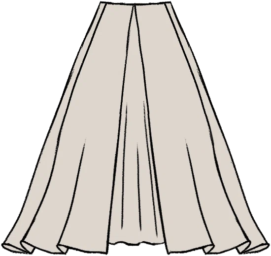 Split Skirt from Dressmaker