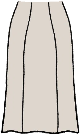Straight Long Skirt from Dressmaker
