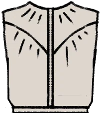 Upturned Yoked Bodice from Dressmaker