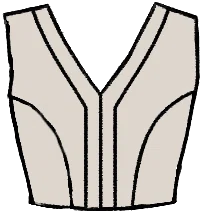 Waterfall Bodice from Dressmaker